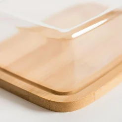 Deska bambusowa z kloszem