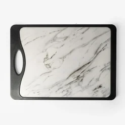 Deska do krojenia MARBO biała 34,8x24,8 cm