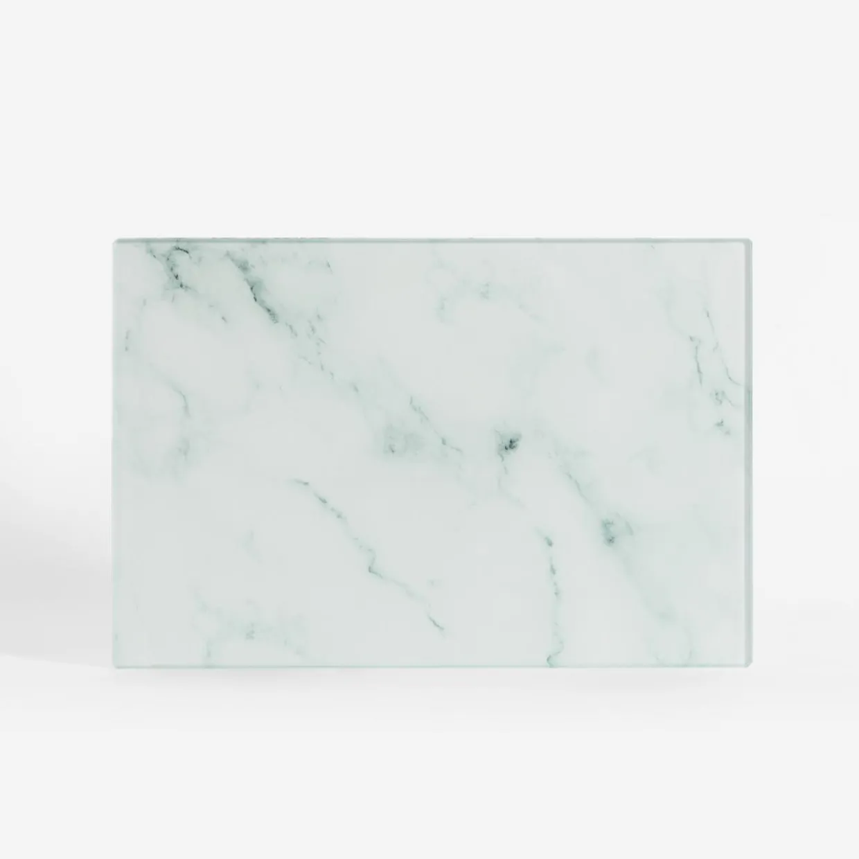 Deska do krojenia szklana BIAŁY MARMUR 20x30 cm