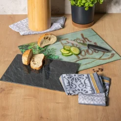 Deska do krojenia szklana 40x30 cm