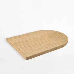 Deska do serwowania, bambusowa, 32 cm, MIX