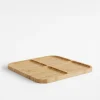 Deska do serwowania przekąsek bambusowa 29,5x29,5 cm