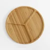 Deska do serwowania przekąsek bambusowa 30 cm
