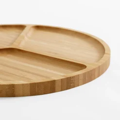 Deska do serwowania przekąsek bambusowa 30 cm