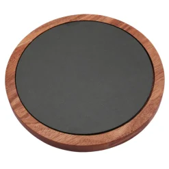 Deska do serwowania z łupkiem okrągła 17,5 cm