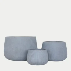 Donica ogrodowa szara 42x29 cm