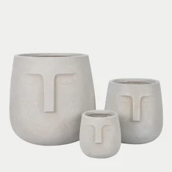 Donica twarz beżowa 30,5x29,5 cm