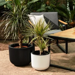 Doniczka biała MILLY 29,8 cm