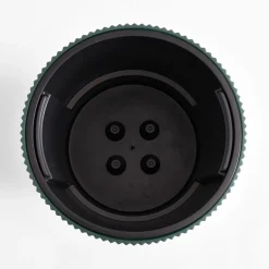 Doniczka z wkładem zielona MILLY 29,8x36,5 cm