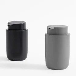 Dozownik na mydło czarny