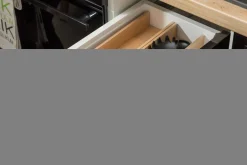 Drewniany wkład na sztućce Q-WOOD moduł E 9,8 cm