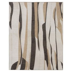 Dywan abstrakcyjny beżowy BRASS 120x170 cm