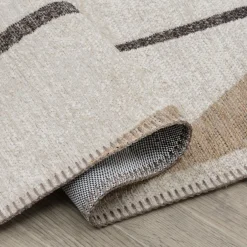 Dywan abstrakcyjny beżowy BRASS 120x170 cm