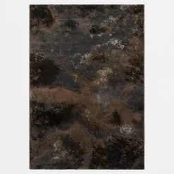 Dywan abstrakcyjny brązowy SORRENTO 200x290 cm