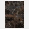 Dywan abstrakcyjny brązowy SORRENTO 120x170 cm