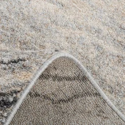 Dywan abstrakcyjny KERY, szary, 200x290 cm