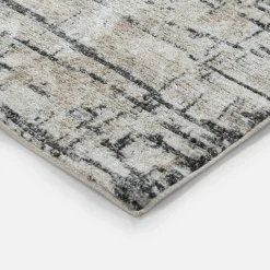 Dywan abstrakcyjny kremowo-szary HARMONY 160x230 cm