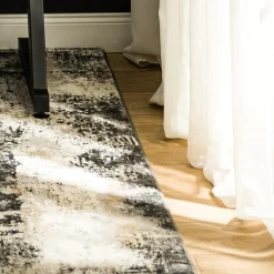 Dywan abstrakcyjny szary NOVANTA 200x290 cm