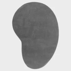 Dywan antracytowy PULY BEANS 160x230 cm