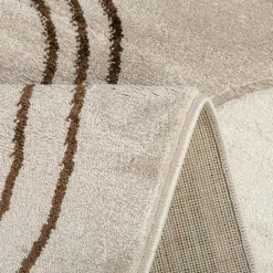 Dywan art déco beżowy MILLEY 80x150 cm
