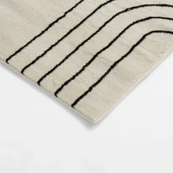 Dywan art déco kremowy MILLEY 80x150 cm