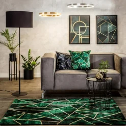 Dywan BELLAGIO TRIANGLE ZŁOTY 120x170 cm