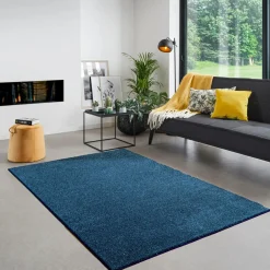 Dywan ciemnoniebieski CLEVER 140x200 cm