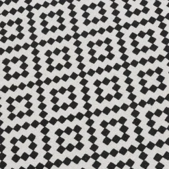 Dywan czarno-biały SCANDI 80x150 cm