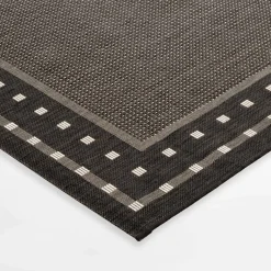 Dywan czarno-grafitowy AMBIENTE, 160x230 cm