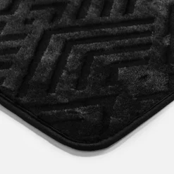 Dywan czarny DOVER 3D 80x150 cm