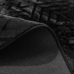 Dywan czarny DOVER 3D 80x150 cm