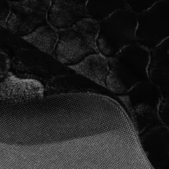 Dywan czarny SENTEZ RABBIT 80x150 cm, mix