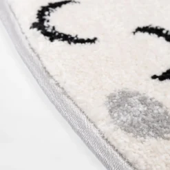 Dywan do pokoju dziecięcego BOND KIDS, noc, okrągły, 120 cm