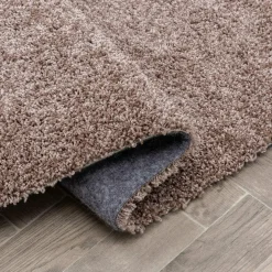 Dywan do prania brązowy LAVER 120x170 cm