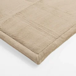 Dywan do przedpokoju beżowy PUFFY SOFT 80x150 cm