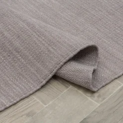 Dywan do przedpokoju boho BORG szary 80x150 cm