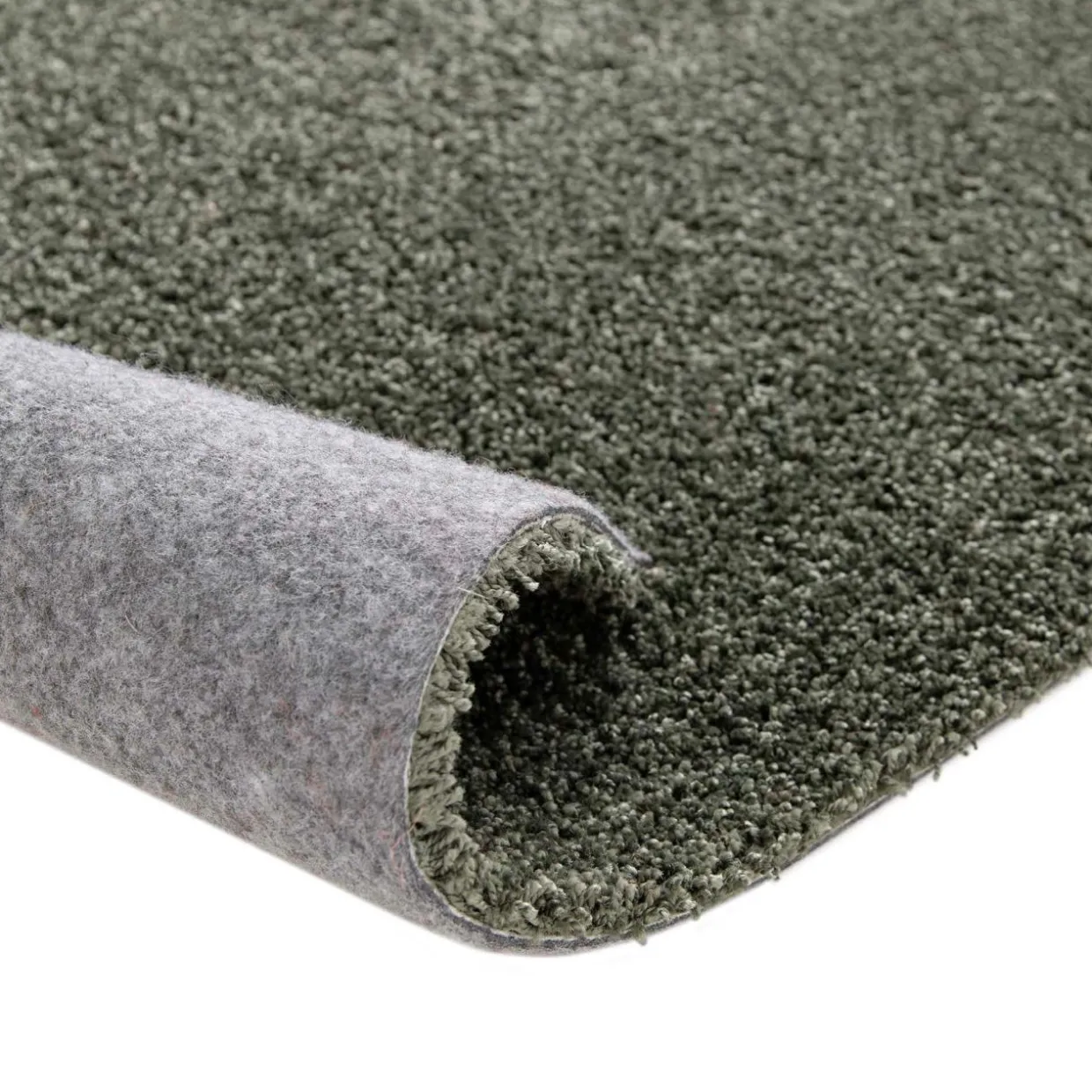 Dywan do przedpokoju zielony LAVER 80x150 cm