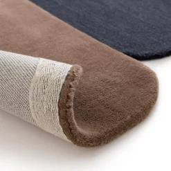 Dywan do salonu wełniany brązowo-granatowy ELEMENTS 200x290 cm