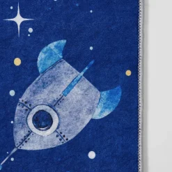 Dywan drukowany niebieski SPAC PETRA 160x230 cm