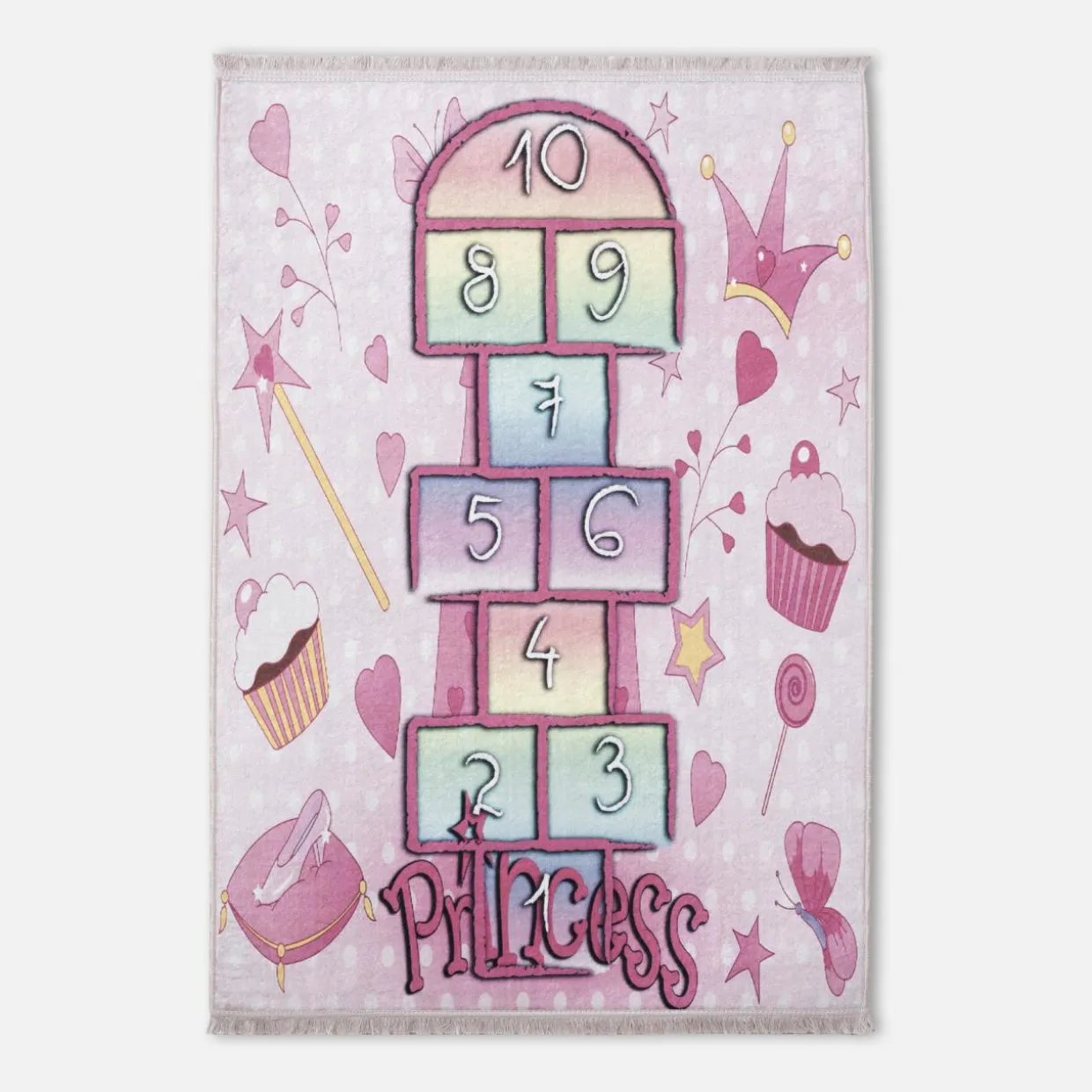 Dywan drukowany różowy HOPS PETRA 160x230 cm