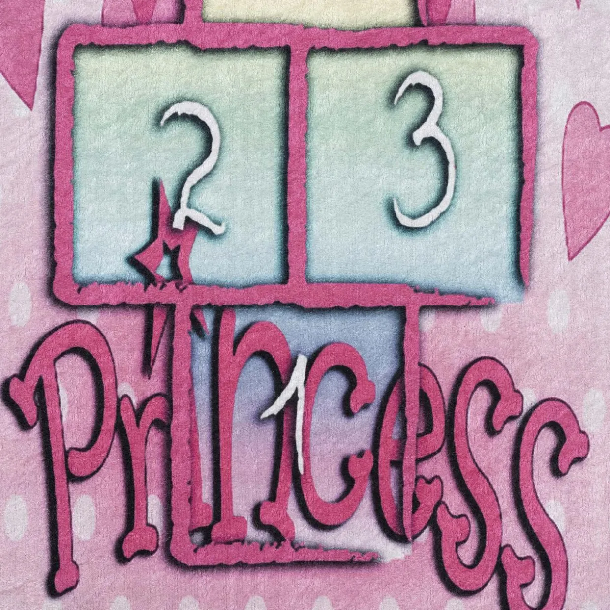 Dywan drukowany różowy HOPS PETRA 160x230 cm