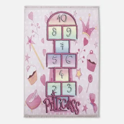 Dywan drukowany różowy HOPS PETRA 120x160 cm