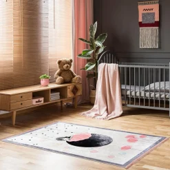 Dywan drukowany różowy ZALA PETRA 160x230 cm