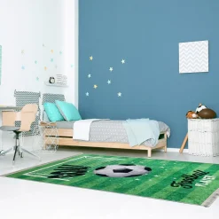 Dywan drukowany zielony BALL PETRA 160x230 cm