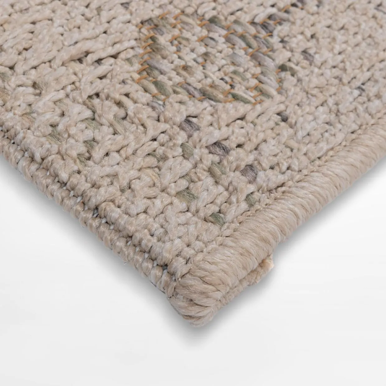 Dywan etniczny KEMET, szaro-beżowy, 120x170 cm