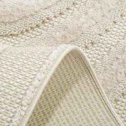 Dywan geometryczny beżowy FARO 160x230 cm