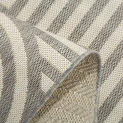 Dywan geometryczny szary PIATTO 120x170 cm