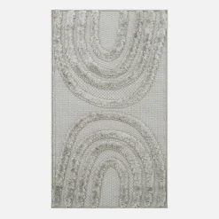 Dywan geometryczny szary FARO 120x170 cm