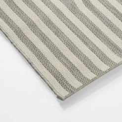 Dywan geometryczny szary PIATTO 80x150 cm