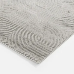 Dywan nowoczesny srebrny SAHARA 120x170 cm